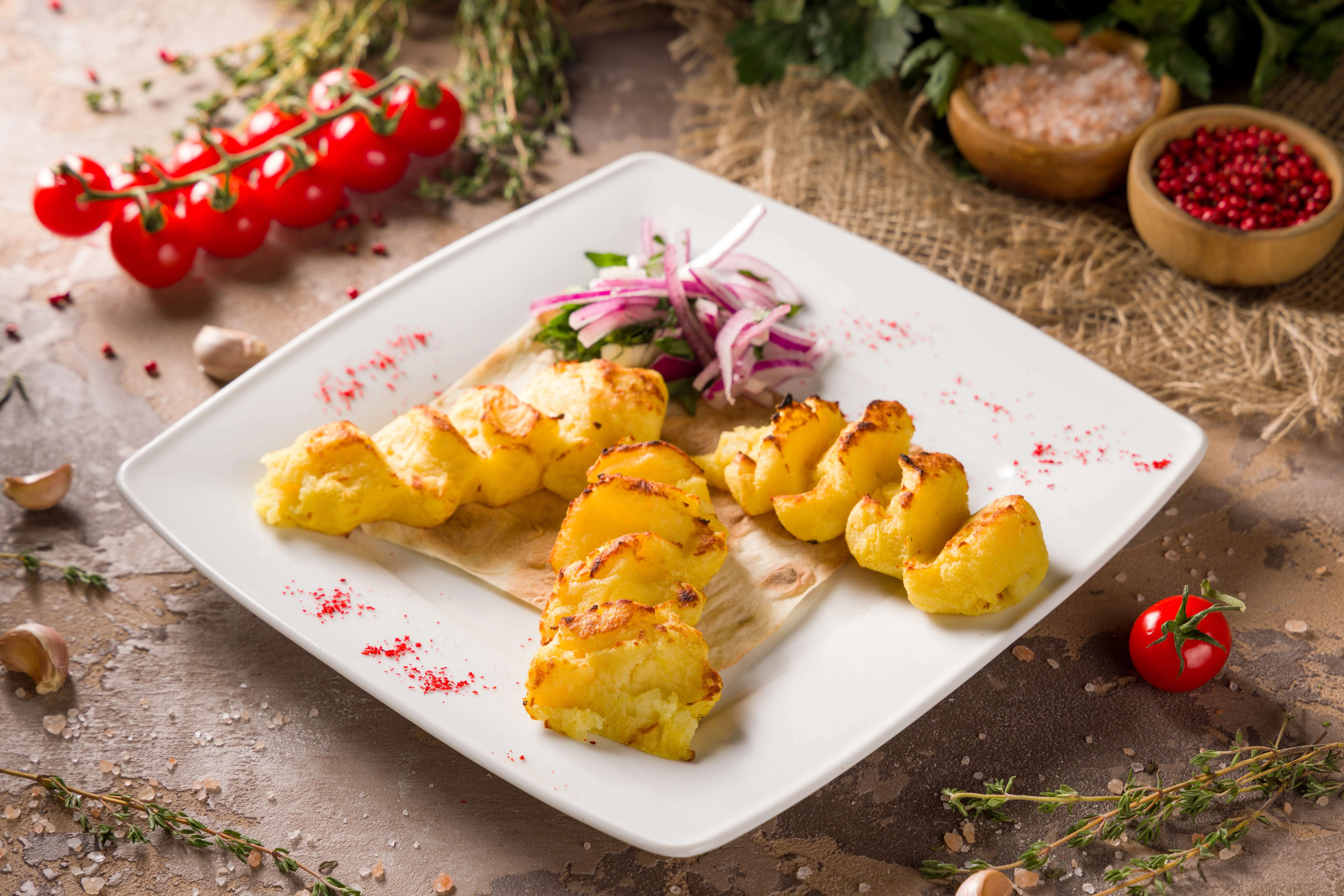 Люля из картофеля